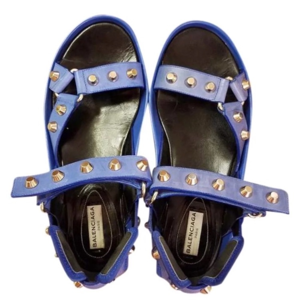 Balenciaga sandals , worn 3 times . NO BOX